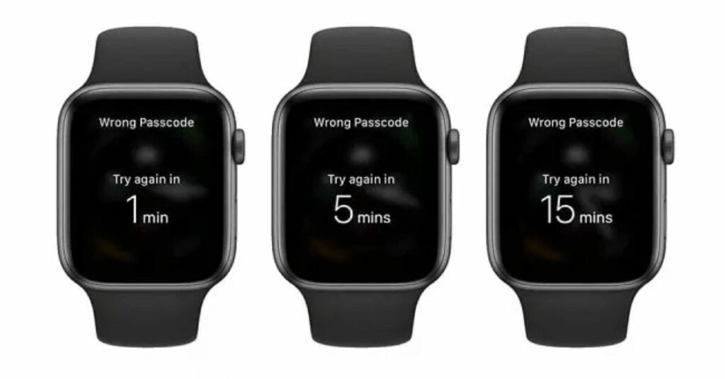 Can I Set Up a New Passcode Immediately After Too Many Passcode Attempts Reset Apple Watch?