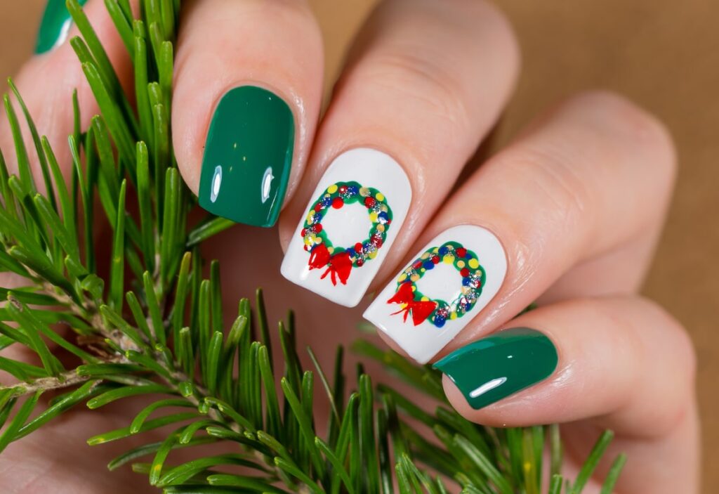 Are acrylic= Christmas nails suitable for all nail types?