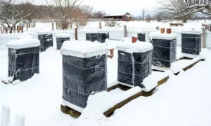 Benefits of Using Winter Bee Hive Wraps Lappes Bee Supply: